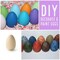 Kitcheniva 10 Pcs Unfinished Wooden Egg Paintable Kids Toy Easter Decor DIY